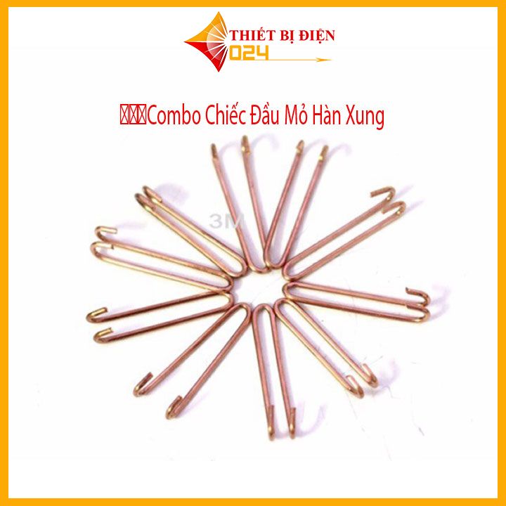Combo Chiếc Đầu Mỏ Hàn Xung bộ 10 chiếc bộ 5 chiếc