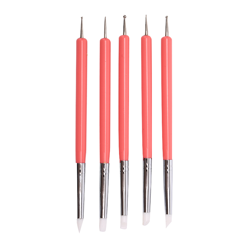 5pcs/Set%202%20Way%20Pottery%20Clay%20Ball%20Tools%20DIY%20Sculpting%20Polymer%20Modelling%20Craft%20-%20Image%202