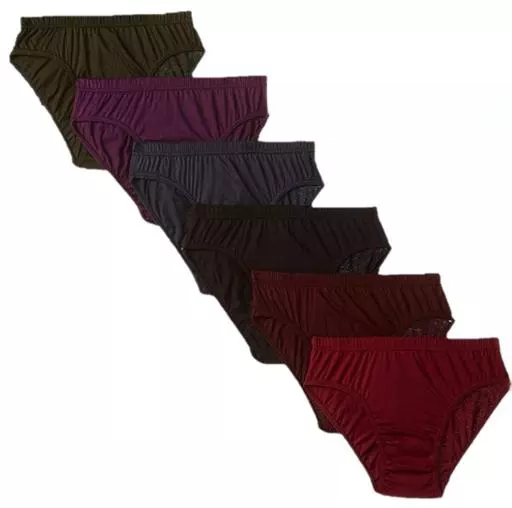 6 piece Cotton Panty For Women and panti for girls / Export quality ladies pantie / girls panty