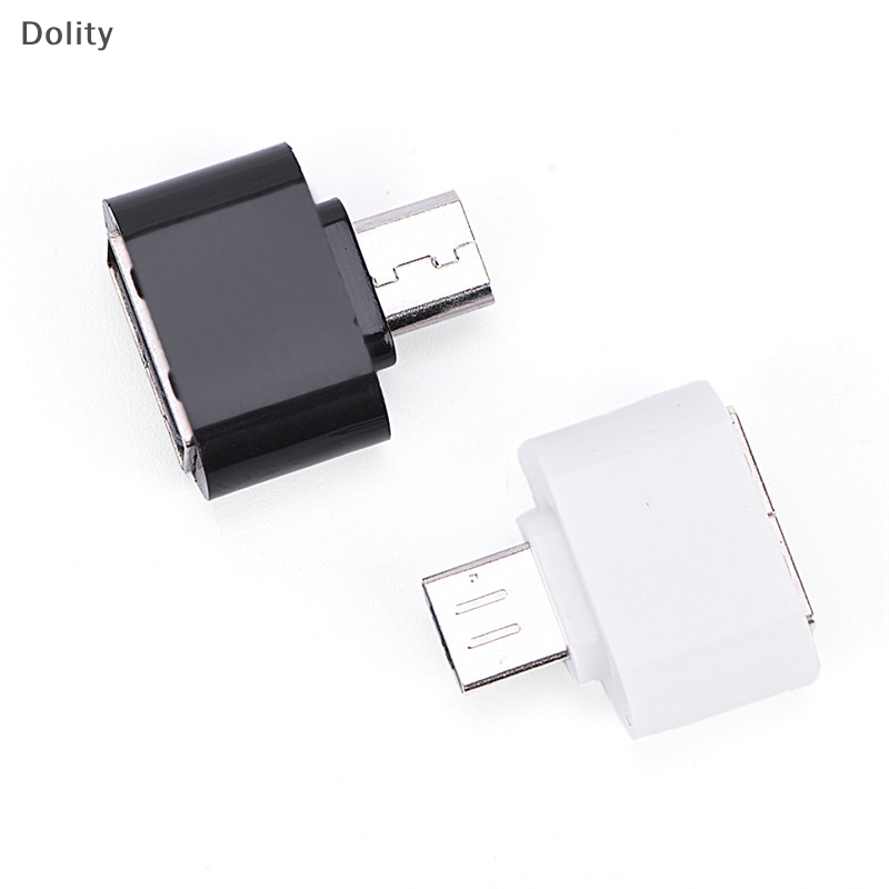 Dolity Mini otg cáp USB OTG Adapter Micro USB để chuyển đổi USB cho máy tính bảng Android Samsung Xiaomi HTC Sony LG