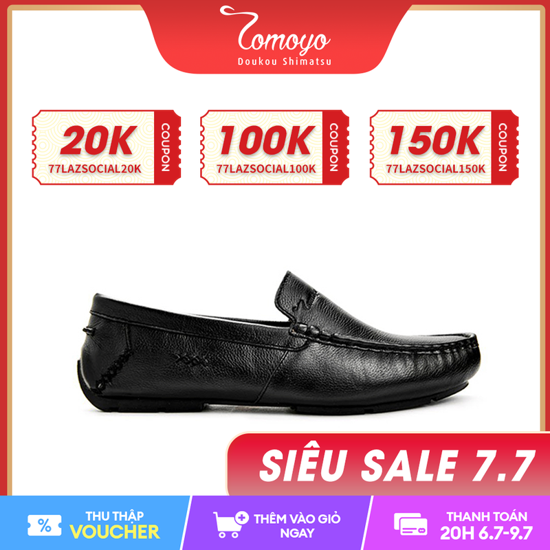 Giày lười nam đế âm tomoyo tmn06101