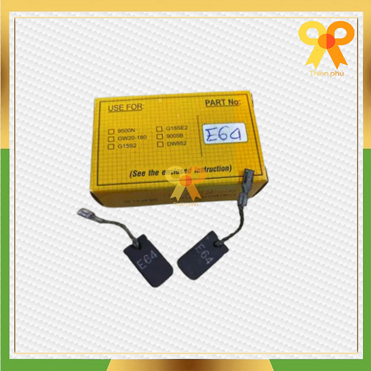 Chổi than E64 NB 6x10x18mm