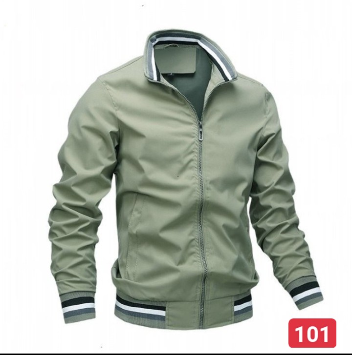 Áo khoác dù 2 lớp màu rêu cá tính cao cấp nam King168 , áo khoác nhẹ chống nắng cao cấp nam C24 thumbnail