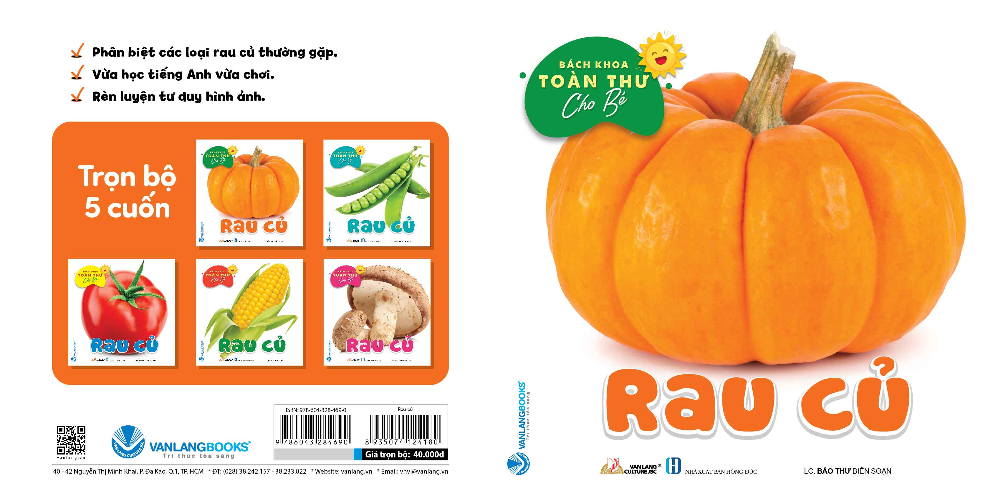 Bách khoa toàn thư cho bé - rau củ -vanlangbooks