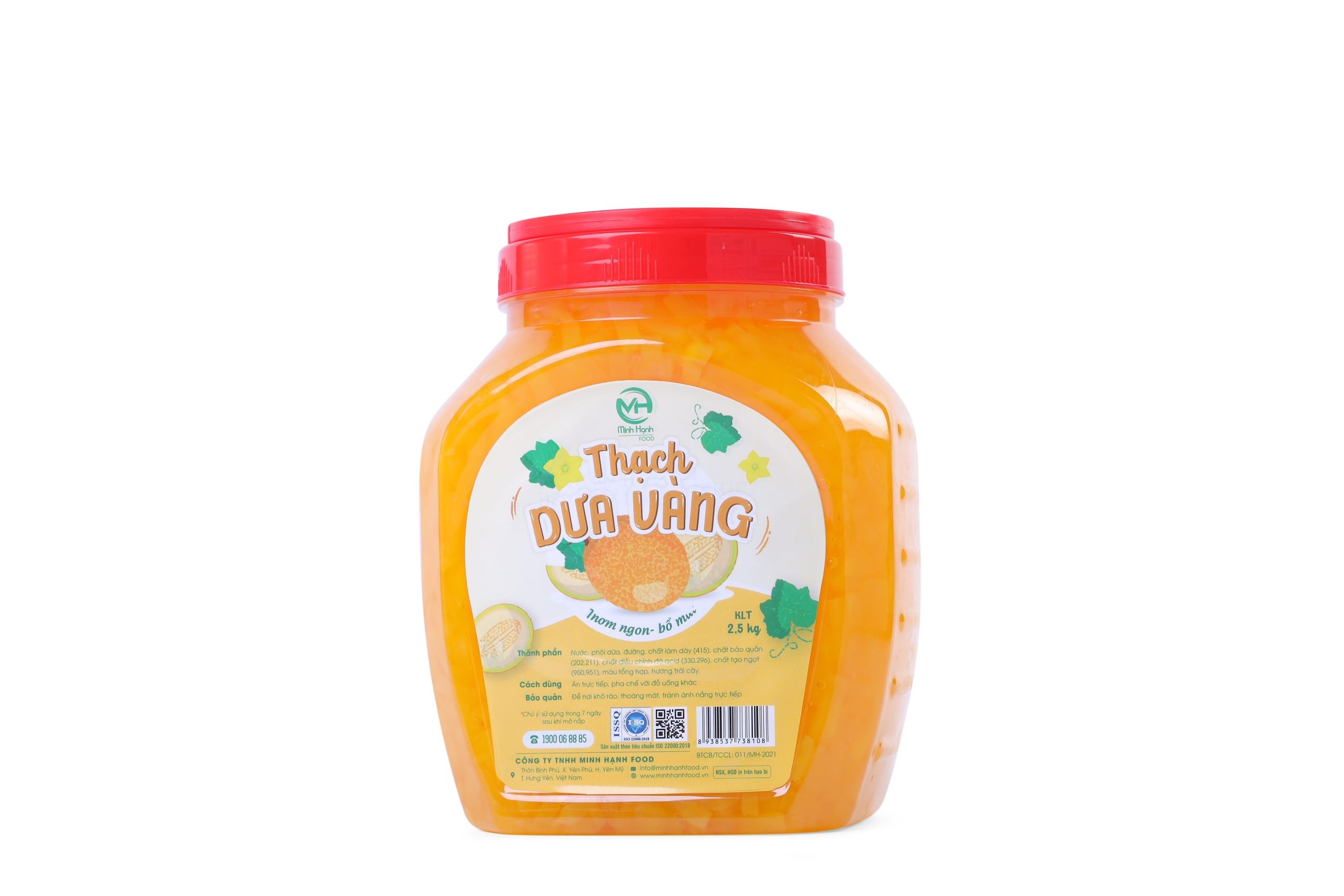 Thạch dừa Minh Hạnh hũ 2kg5