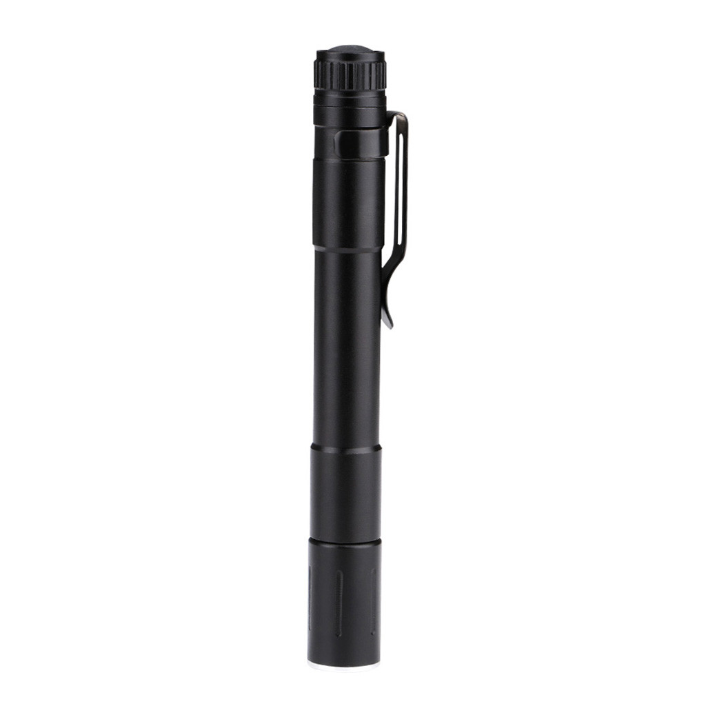 Q5 led flashlight clip mini torch pen light aaa lamp small lamp