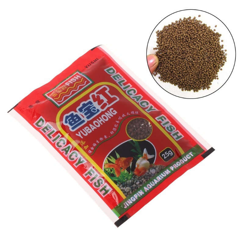 Cám cá vàng, cá chép cá koi - thức ăn cá ba đuôi giá siêu rẻ- thức ăn cá chép