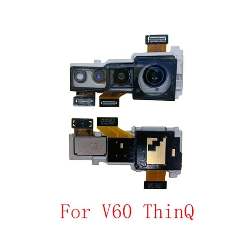 Back Rear Front Camera Flex Cable For LG V10 V20 V30 V40 Thinq V50 Thinq V60 Thinq Big Small Camera Module Repair Replacement