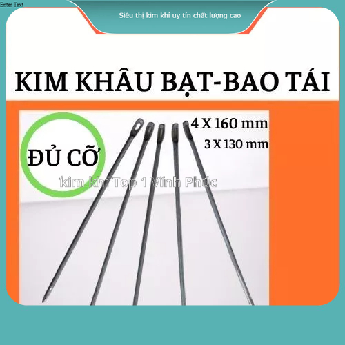 Kim khâu bạt bao tải to