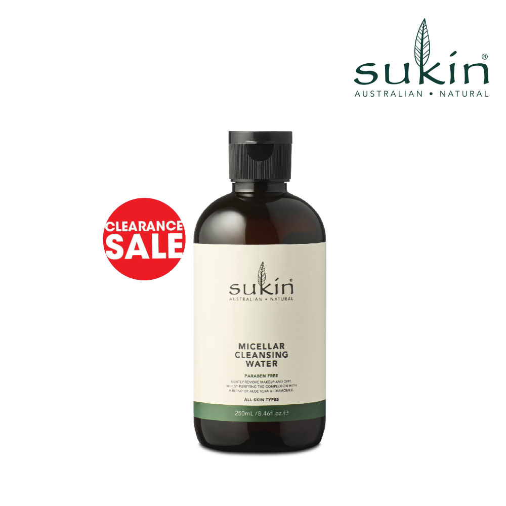 (CLEARANCE) SUKIN Micellar Cleansing Water 250ml 