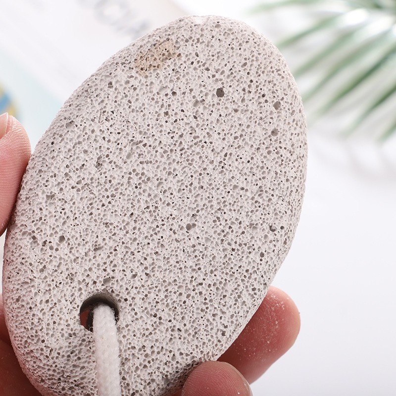 Đá Bọt Biển Chà Gót Chân Hình Bầu Dục giá 1 cái