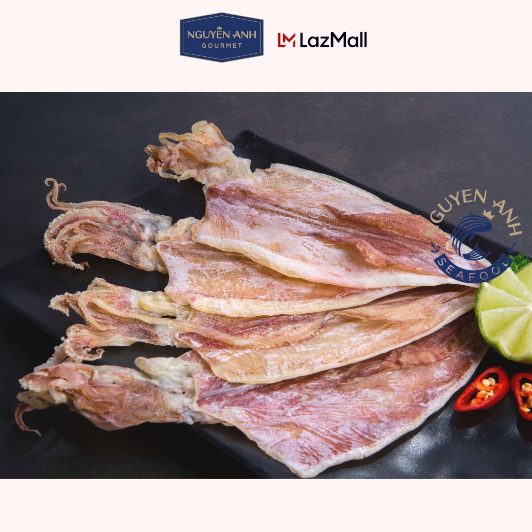 Mực khô Phú Quốc 500Gr size 15-20 con