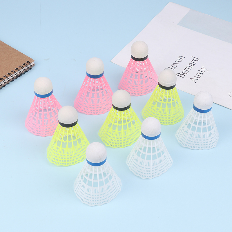 KEVENZ Nylon Badminton Shuttlecocks – Great Stability & Durability, Yellow