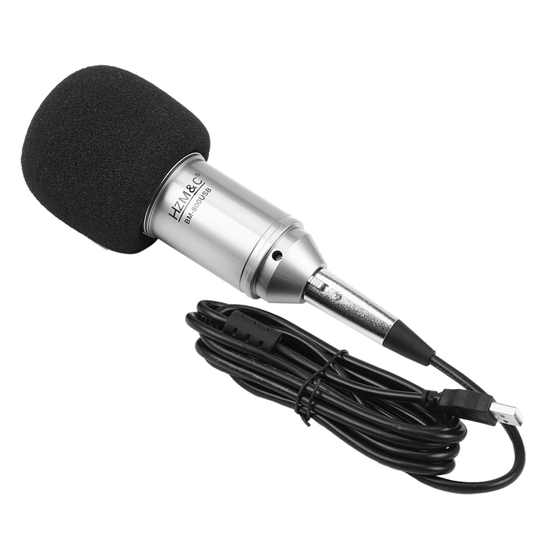 HZM&C Upgraded Bm 800 Usb Condenser Microphone Studio Mic For Computer