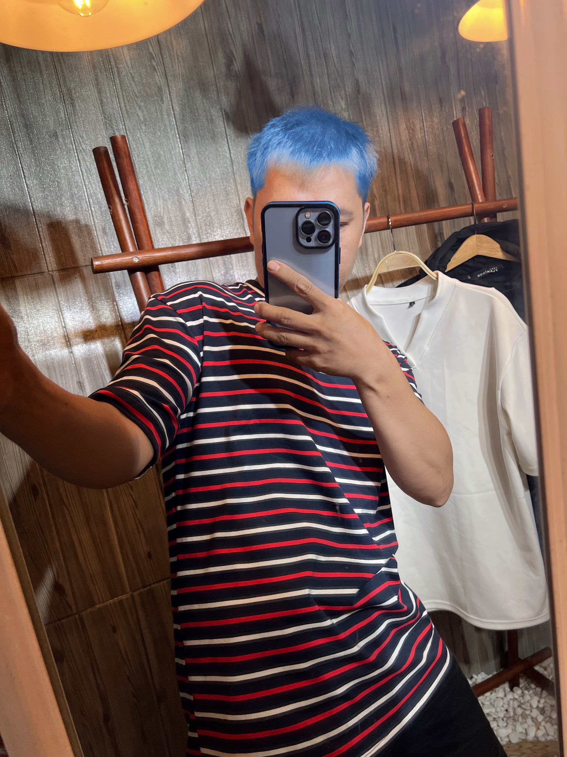 Áo thun Stee Sọc ngang R&W CVC Unisex