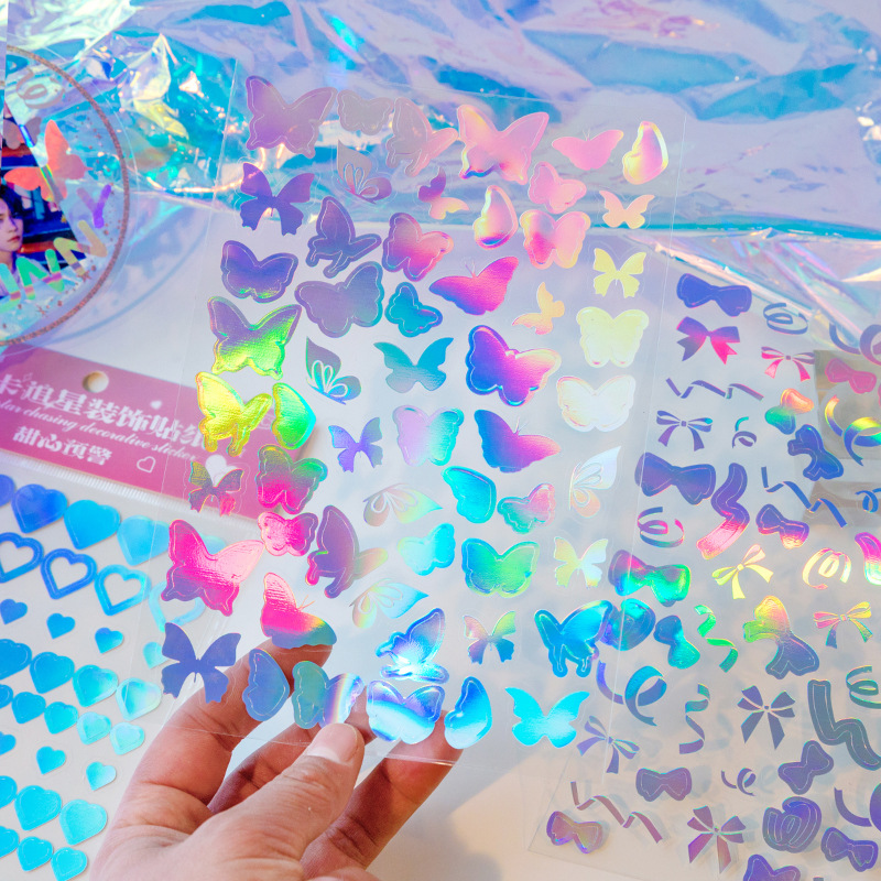 Sticker Decor Toploader Hologram - Be Tiny Stationery