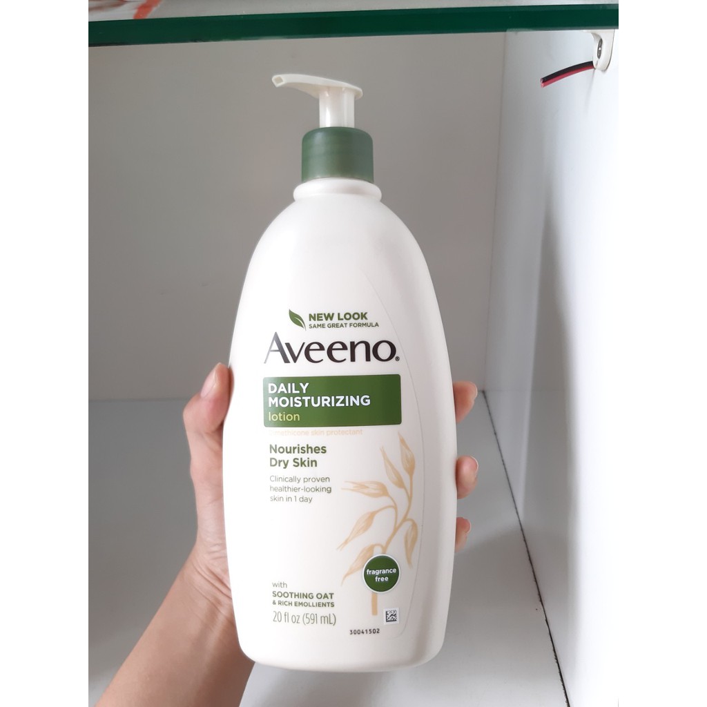 Sữa dưỡng thể trắng da Aveeno Daily Moisturizing Lotion 591ml