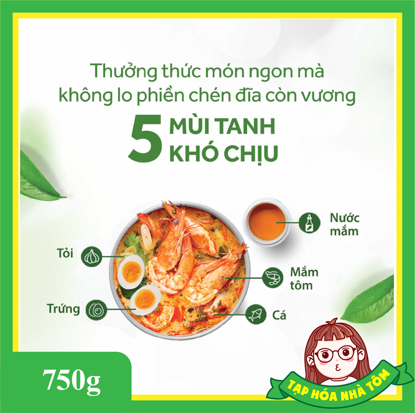 Nước rửa chén Sunlight Matcha Trà xanh Dạng túi 750G