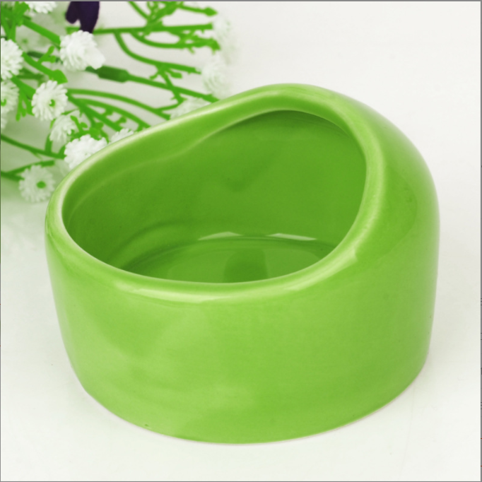 Chén ăn hamster nhựa mica hình mái vòm
