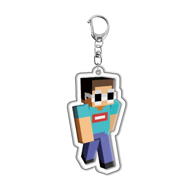 Móc Khóa Đồ Chơi Nhân Vật Game Minecraft