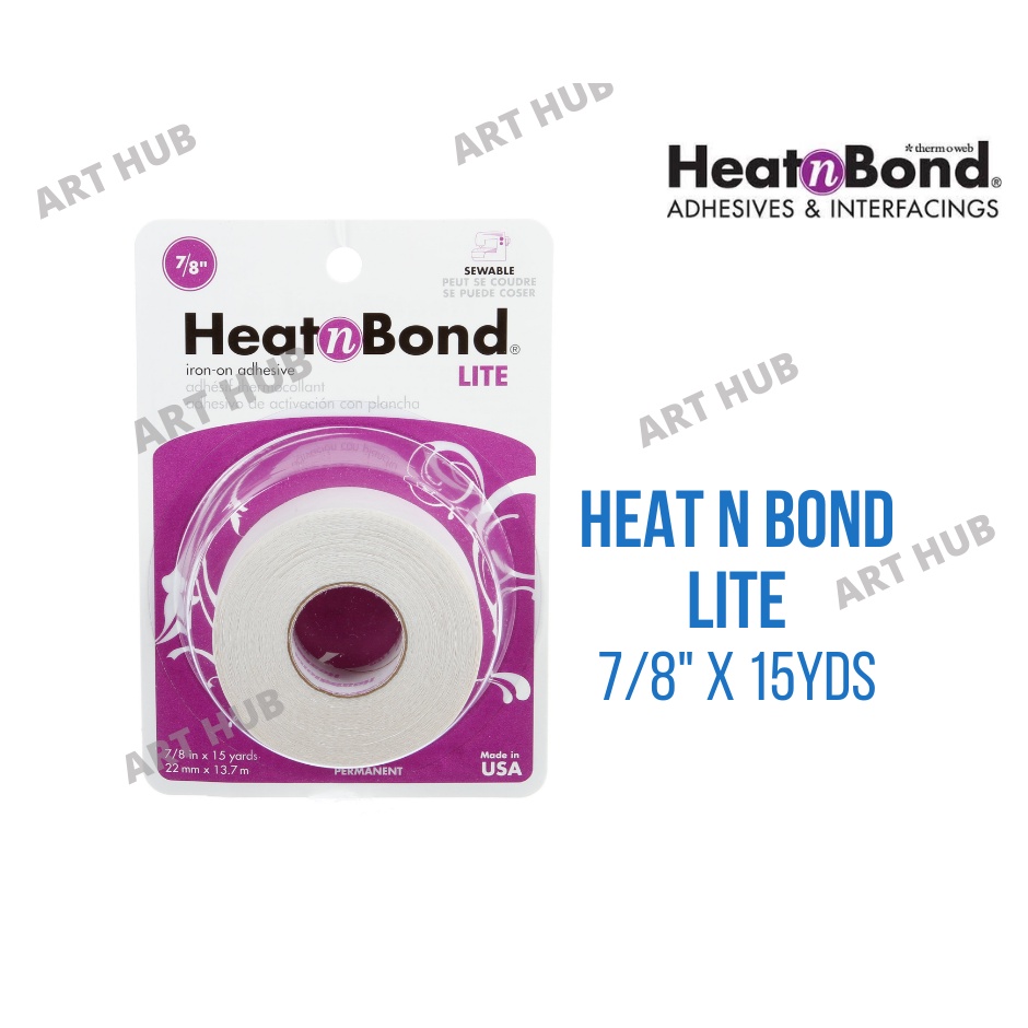 ♞Heat N Bond IronOn Adhesive Heat N Bond Ultra Hold Hem Lite No Sew