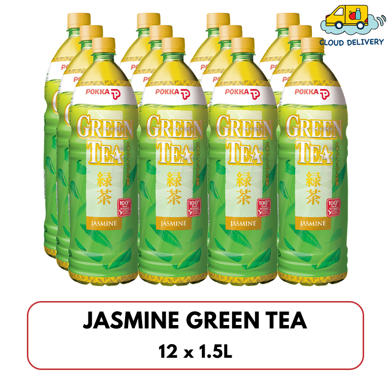 Pokka Jasmine Green Tea (12 x 1.5L) Lazada Singapore