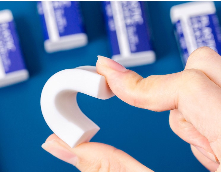 Gôm trắng 2B, gôm plastic eraser sạch đẹp
