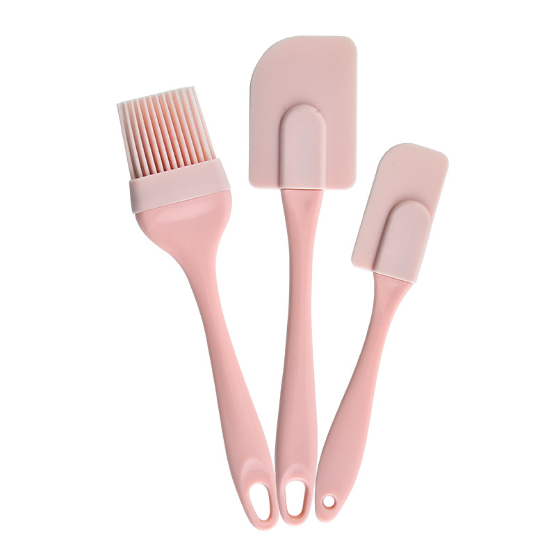 Bộ 3 dụng cụ làm bánh bằng silicon phới cọ trộn bột