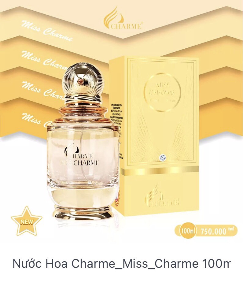 Nước Hoa Charme_Miss_Charme 100ml