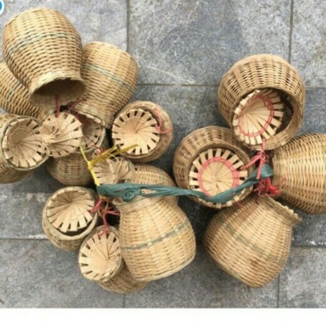 GIỎ TRE ĐỰNG CUA, TÔM, CÁ – GIỎ ĐỰNG, DECOR TRANG TRÍ