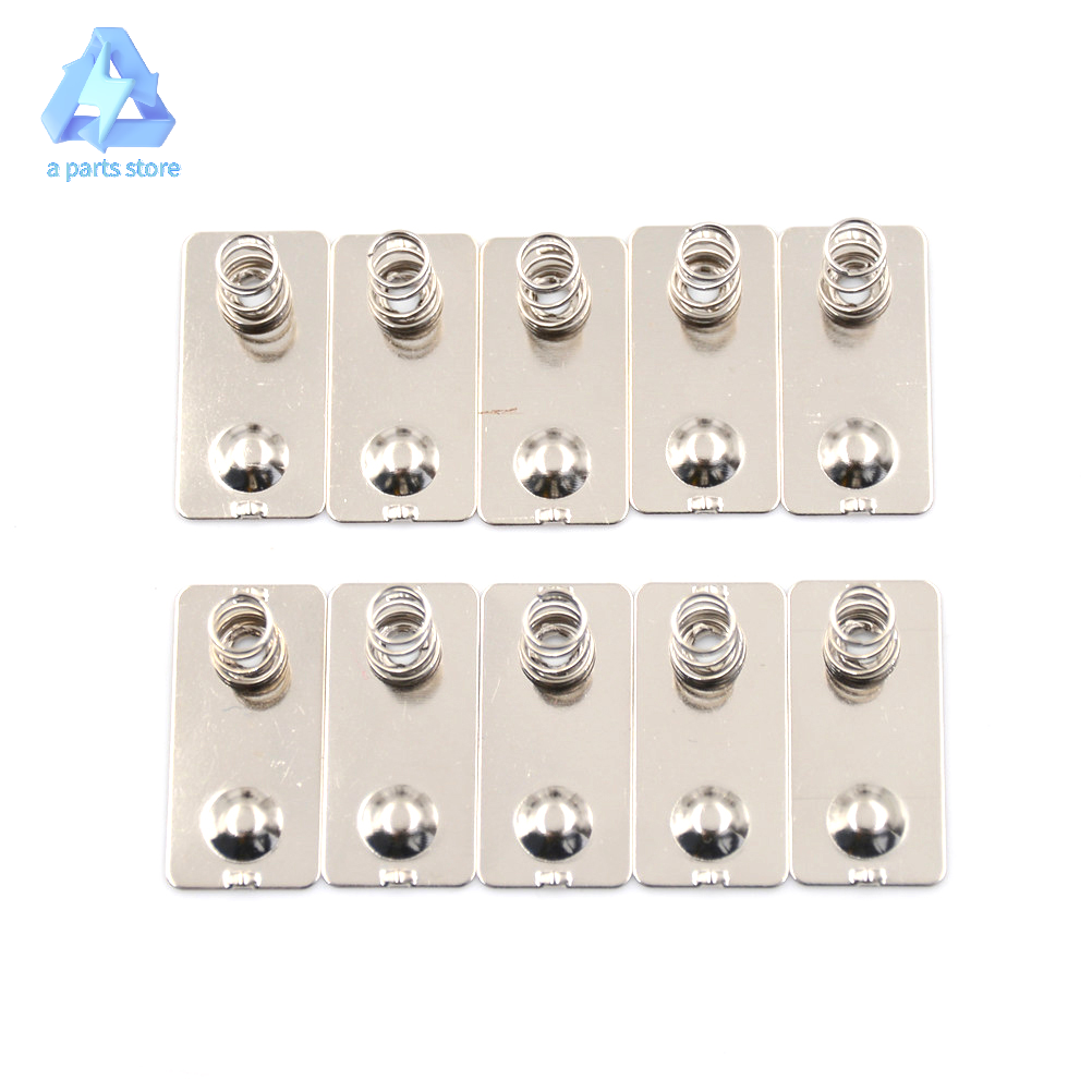 ⚙️ 10 tấm tiếp xúc lò xo chuyển đổi âm dương pin AA