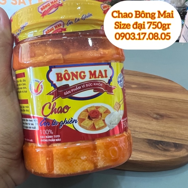 (Chay/mặn)Chao Bông Mai / Chao môn (370gr/750gr)