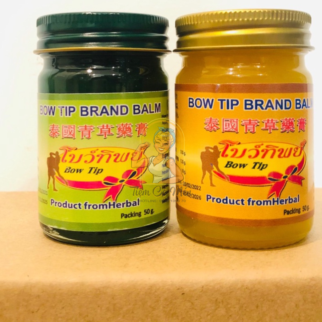 DẦU CÙ LÀ THẢO DƯỢC BOW TIP THÁI LAN - DẦU THÁI LAN 50GR