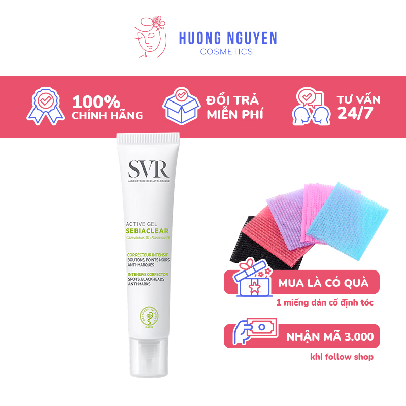 Kem Dưỡng Giảm Mụn SVR Sebiaclear Active 40ml