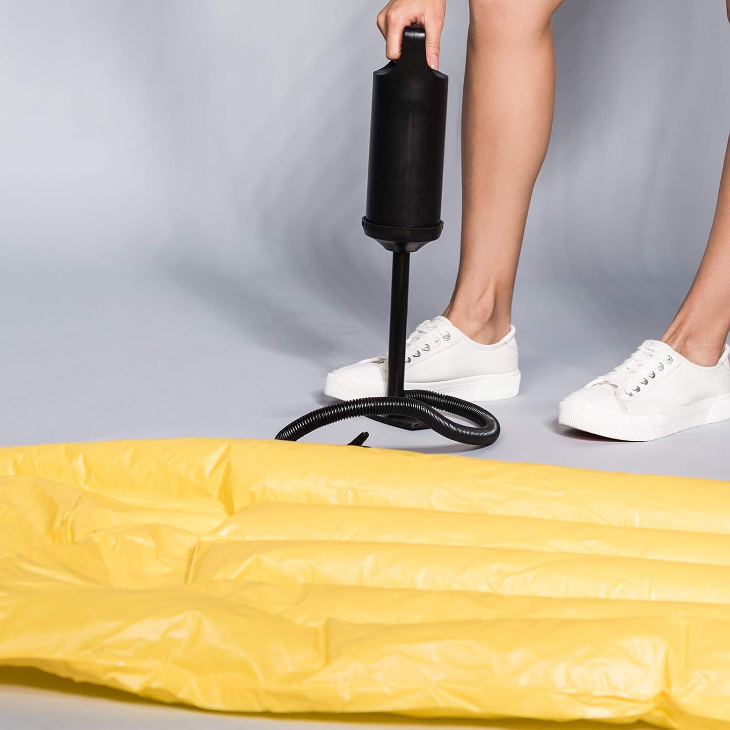 Multipurpose Air Hand Pump for Swimming Pools, Boats, Tubes, Tent, Balloons, etc. - Random Multicolor - Art # JS - AP-Bl90100 & SP90650-0003. 