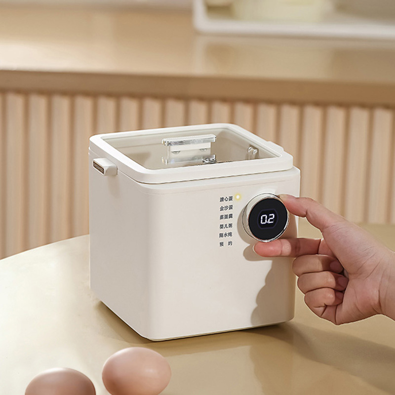 KUDIXIONG Egg cooker egg steamer mini breakfast machine reservation intelligent automatic power off