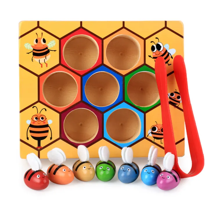 wooden bee toy