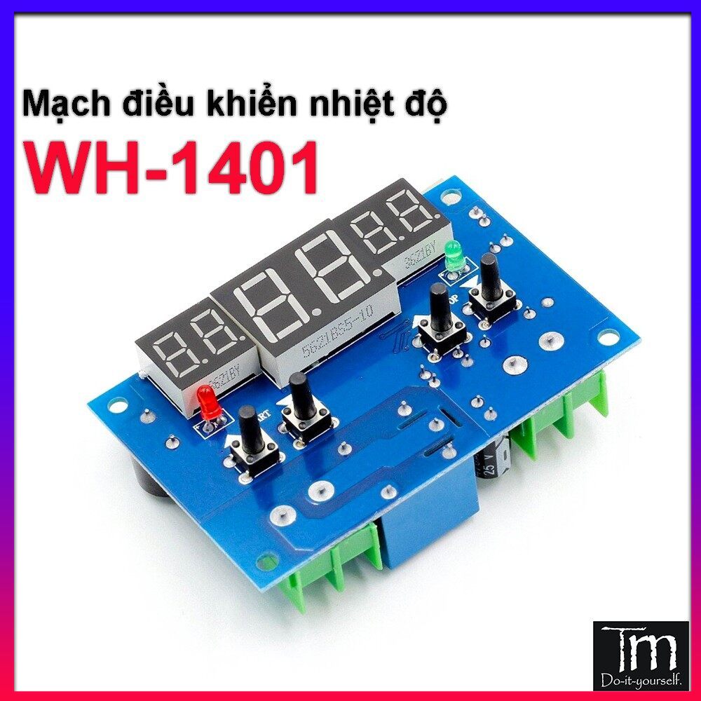 Mạch điều khiển khống chế nhiệt độ xh-w1401