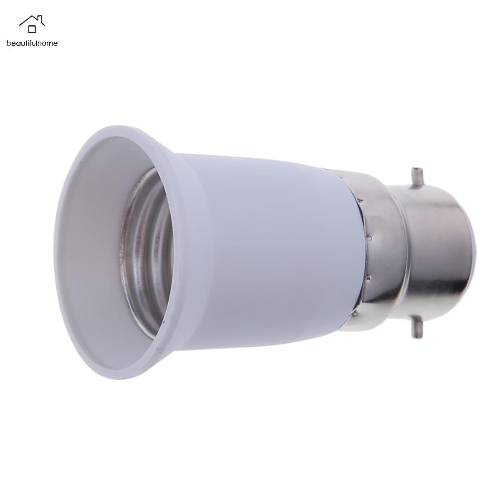 B22 to e27 led halogen cfl light base bulb lamp adapter converter socket