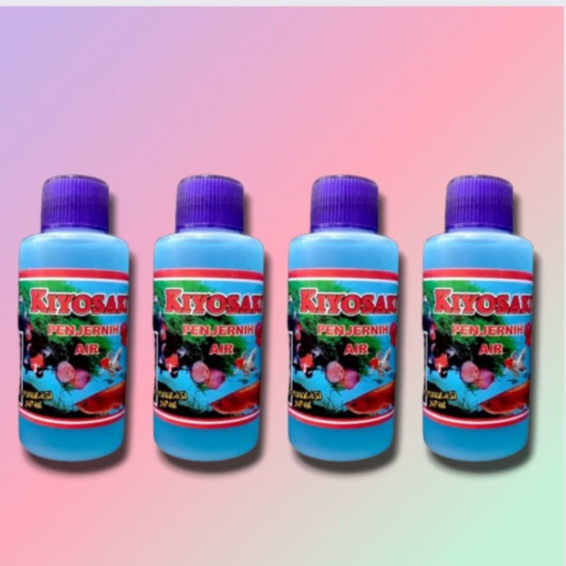 Vivian/Kiyosaki/Takari/SP obat penjernih air Aquarium 100ml