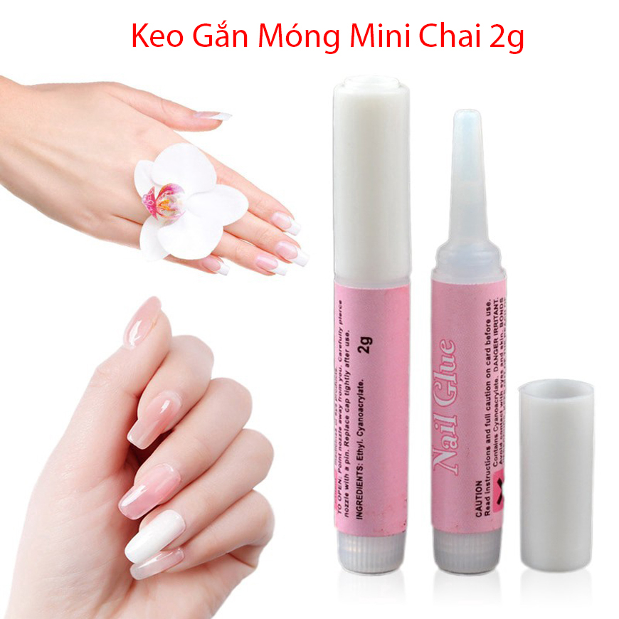 Keo dán móng mini, keo dán nail box (2g)