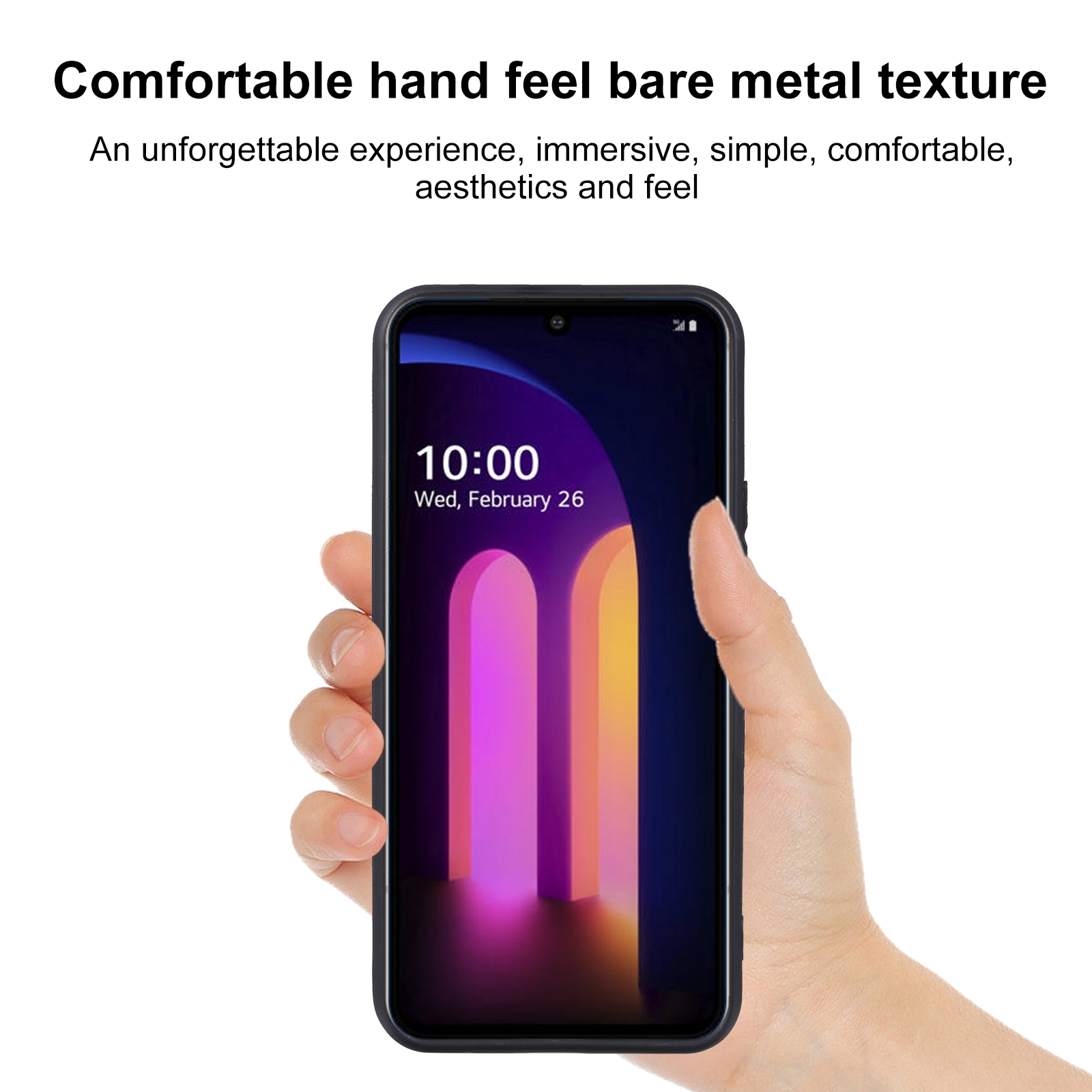 (Ready Stock)For LG V60 ThinQ 5G TPU Phone Case(Transparent White)