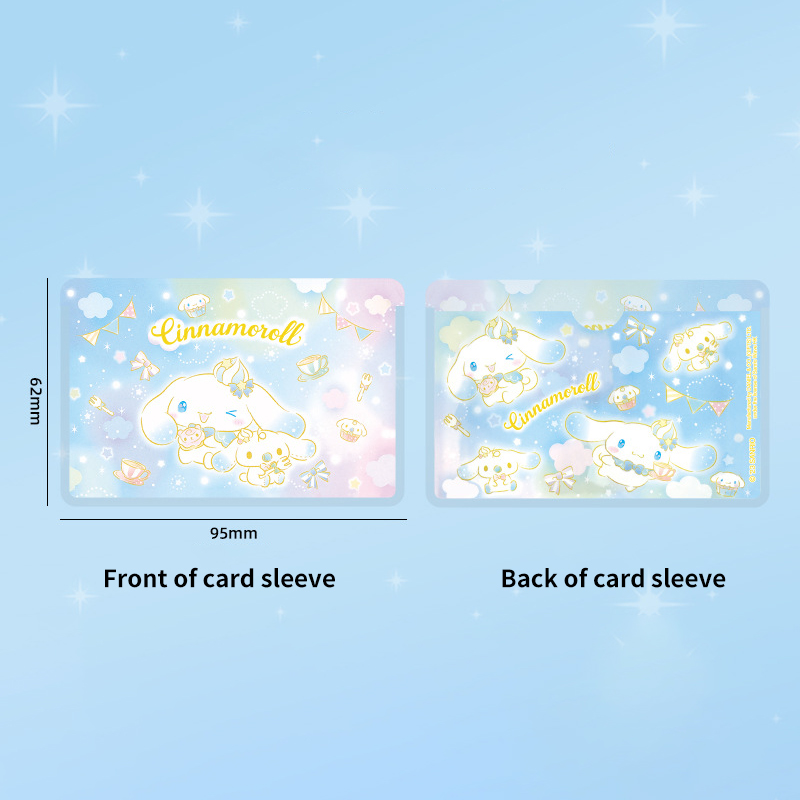 Cartoon Sanrio Card Case Anime Figure Kuromi Cinnamoroll Photo ID Card  Holders Cover Fashion Mini Card Sleeve Storage Case Bag | Daraz.lk