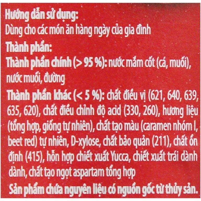 Nước mắm cá cơm Nam Ngư 12 độ đạm chai 750ml