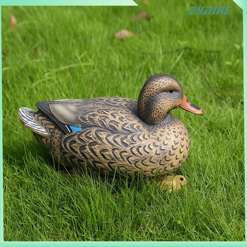 ZYAire Floating Mallard Duck Decoy Deadly Baits Decoy Hen 31x15x15cm