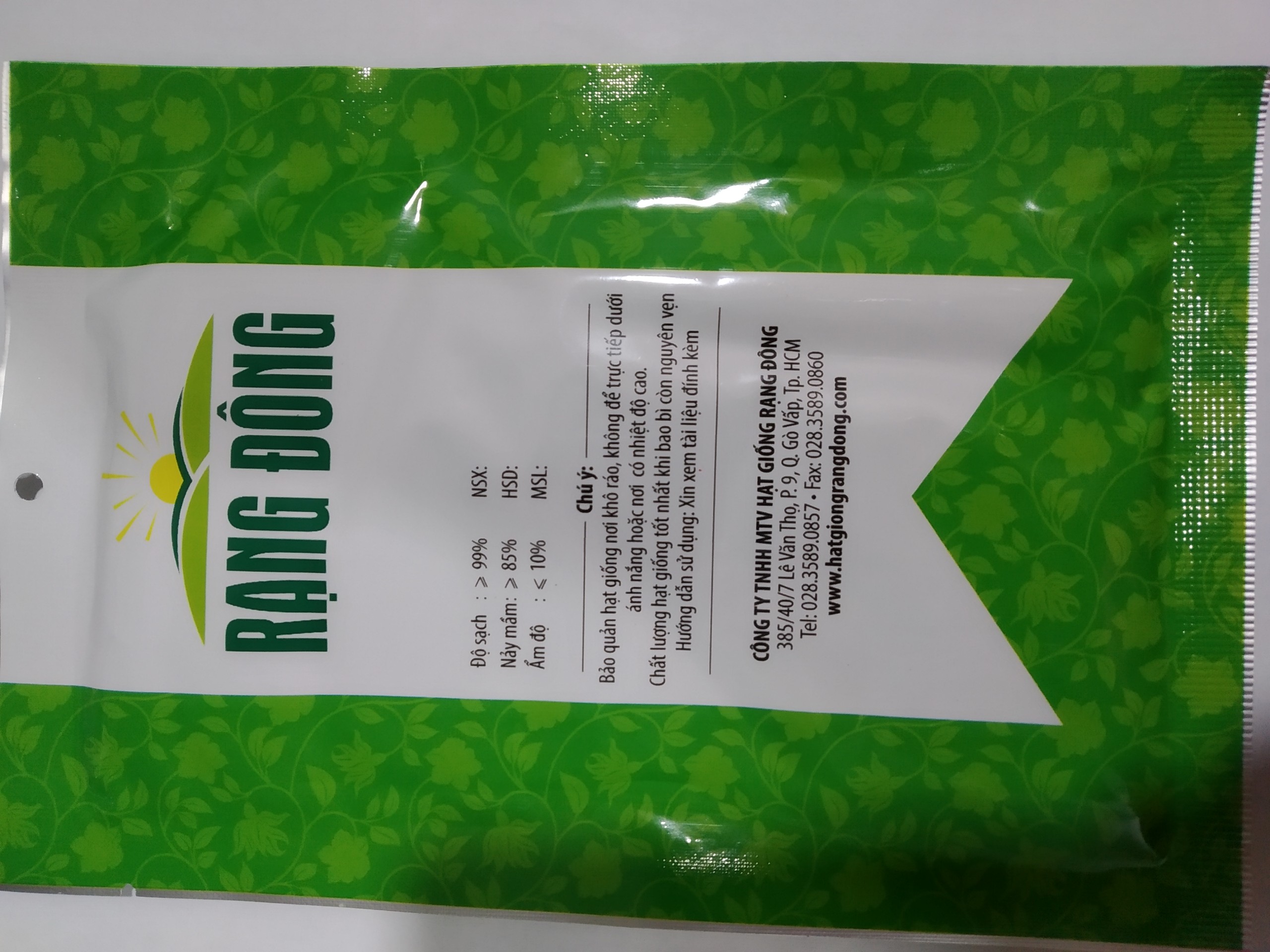 Hạt Giống Đậu Đũa bụi ngọt 757 [Rạng Đông] gói 20g