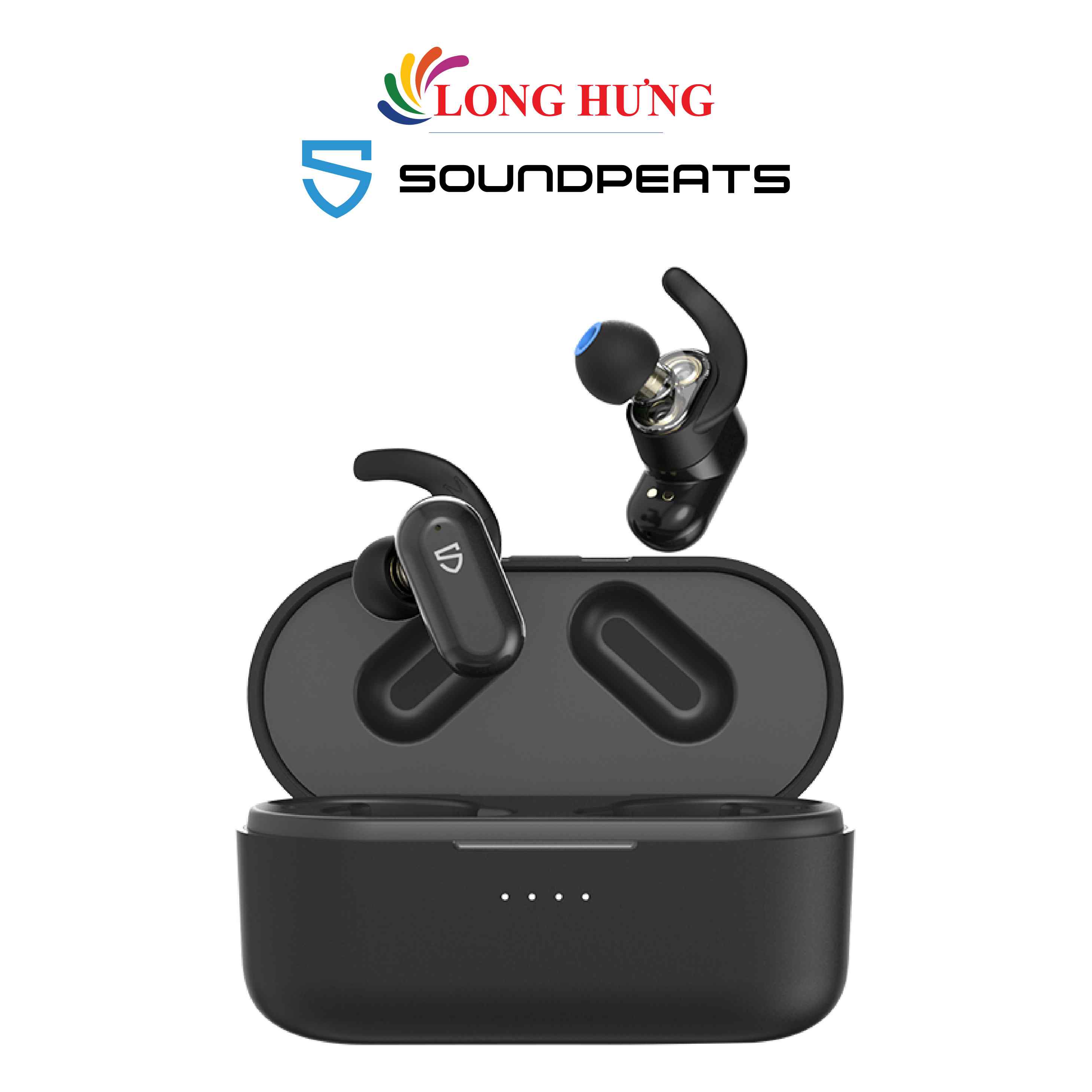 Tai nghe Bluetooth True Wireless Soundpeats Truengine2 - Hàng chính hãng - Thiết kế trẻ trung, âm thanh chất lượng, kết nối Bluetooth 5.0