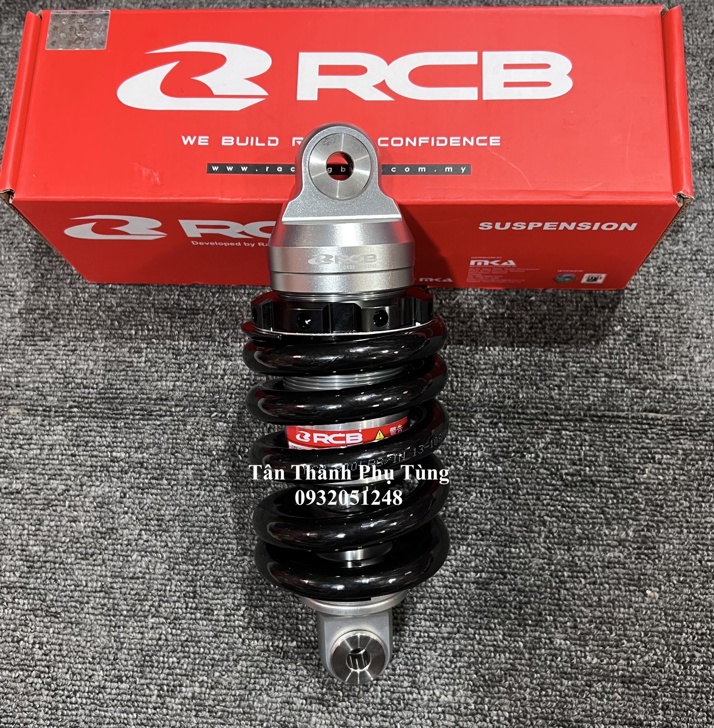 Phuộc RCB Exciter 135, Exciter 150 E2 chính hãng