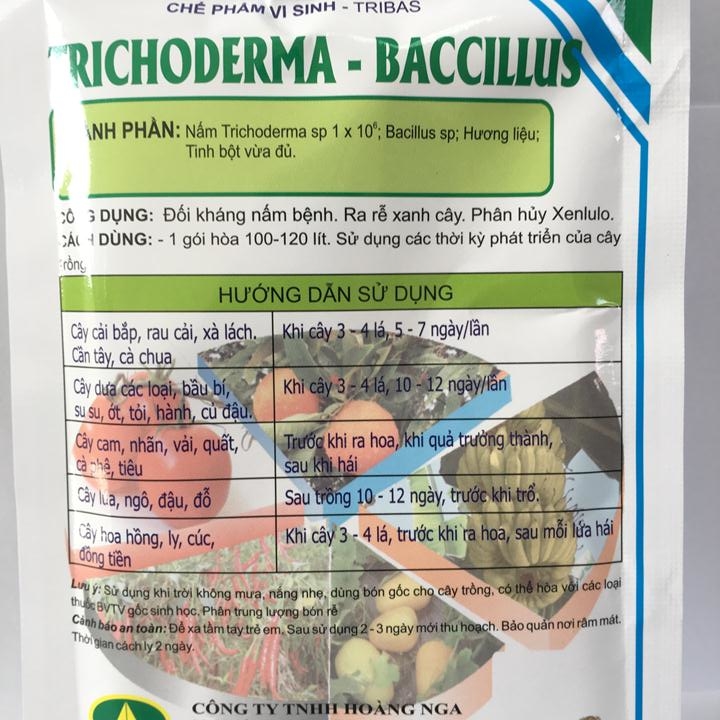 Men vi sinh EM nấm tricho - chế phẩm ủ phân trichoderma bacillus 100Gram