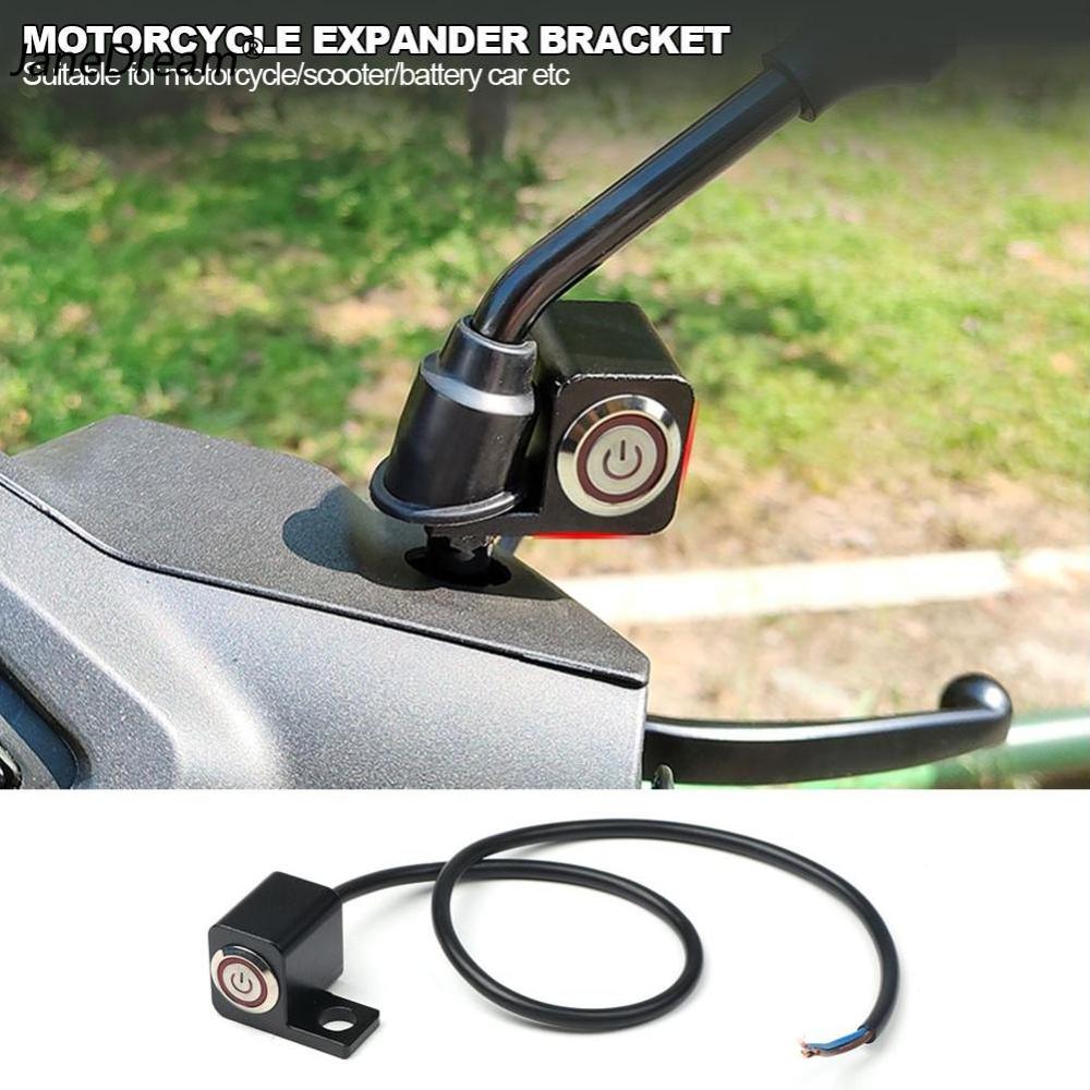 JaneDream CNC Motorcycle Switche Power Switch Handlebar Control Switch for Headlight High Low Beam Fog Light Waterproof